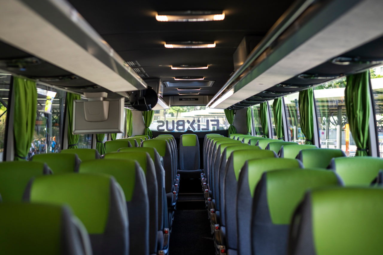 Unutrašnjost FlixBusa